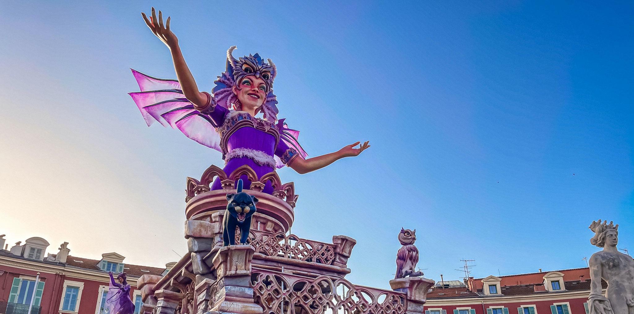 A break on the Côte d’Azur for the famous Nice Carnival