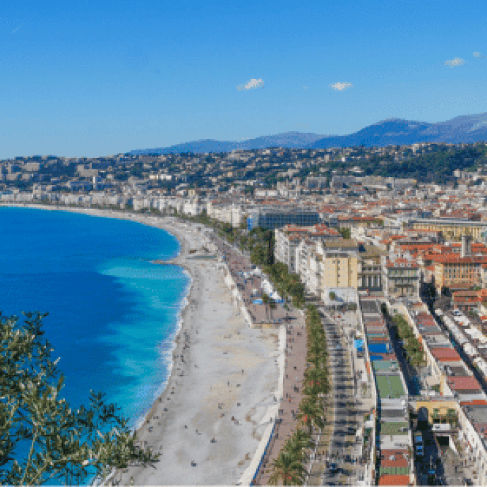 Une journée d'été parfaite à Nice