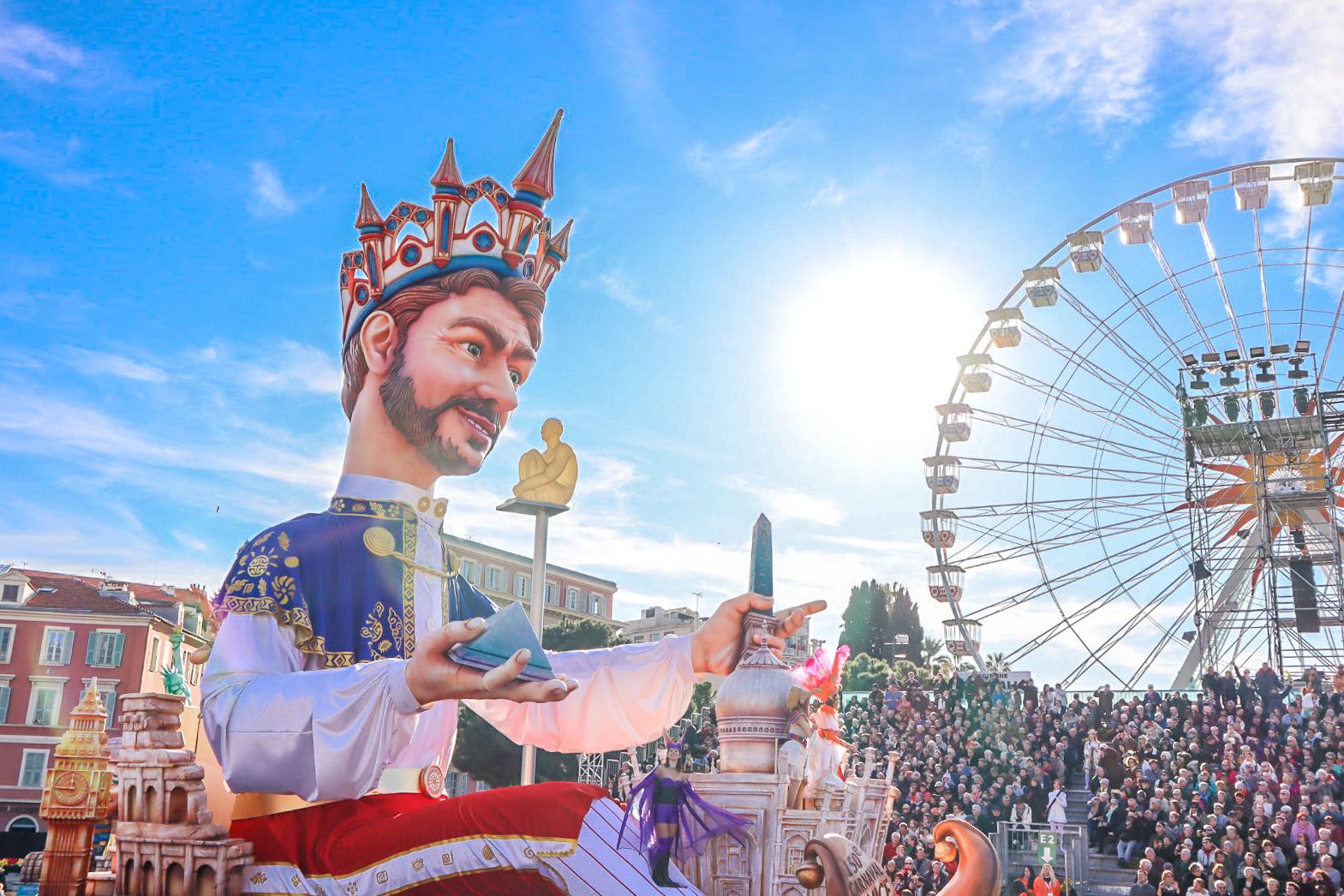 Que symbolise le Roi du Carnaval de Nice ?